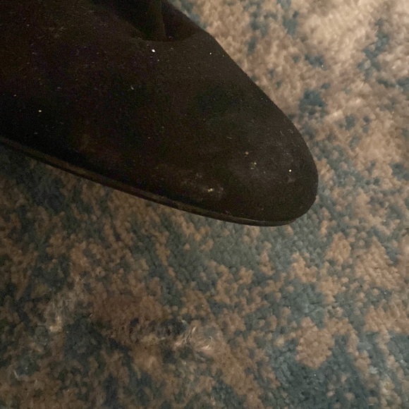 Black suede Steve Madden ankle boots - Picture 6 of 6